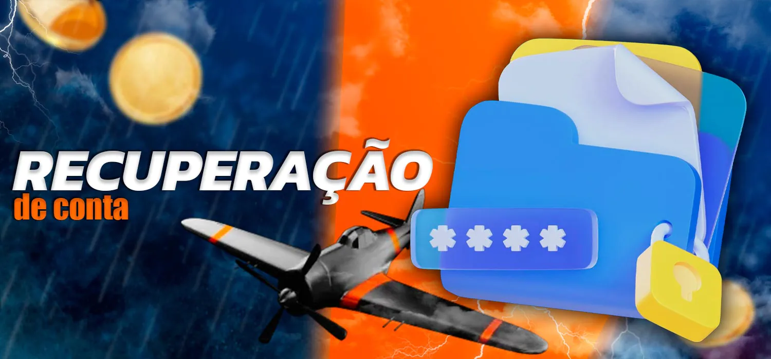 Restaurando os detalhes da sua conta para se registrar no site do cassino.