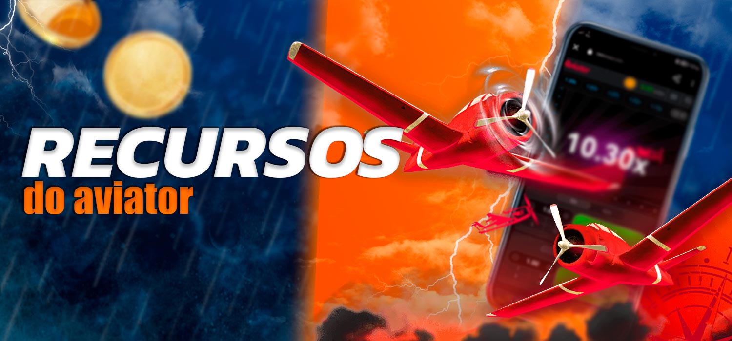 Características da jogabilidade do Aviator.