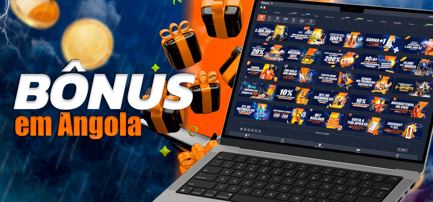 Bônus de cassino para jogadores em Angola.