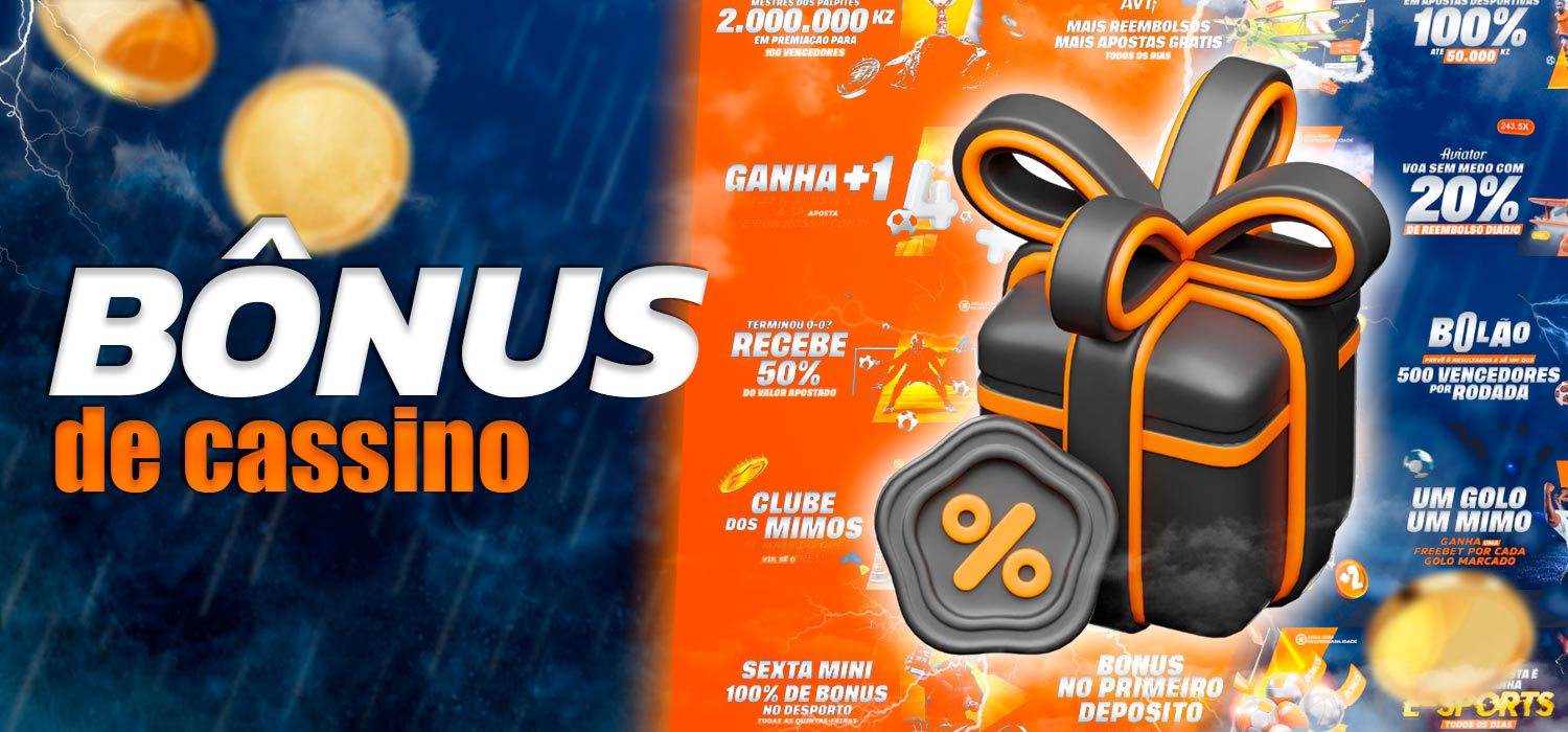 Bônus de cassino lucrativos para jogadores.