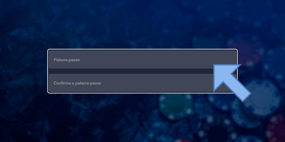 Uma senha forte para sua conta.